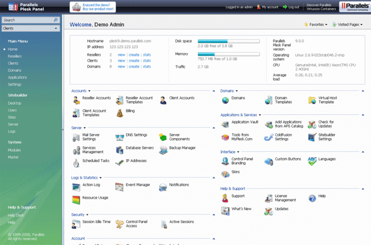 control panel là gì