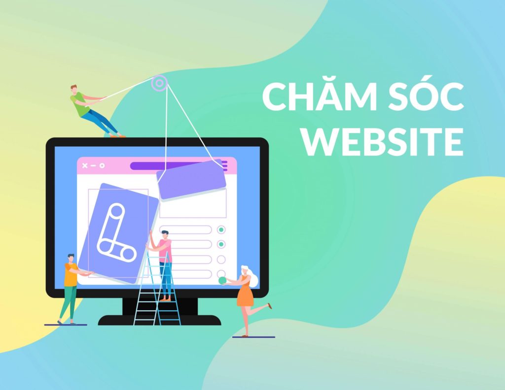 dich vu cham soc website