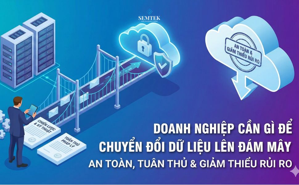 Chiến lược và kỹ thuật chuyển đổi dữ liệu lên điện toán đám mây an toàn