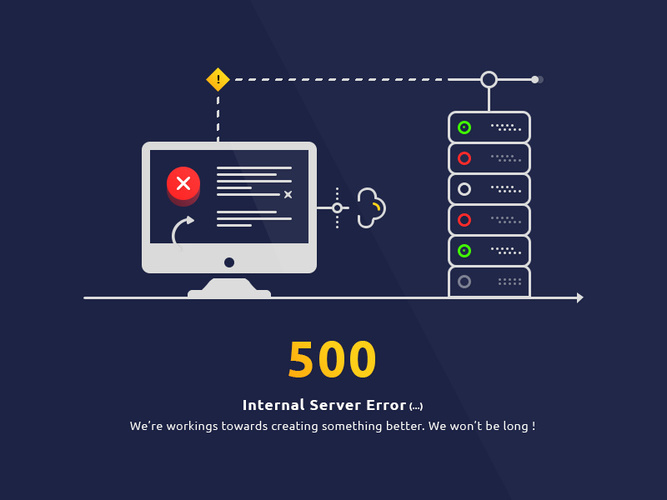 lỗi 500 internal server error