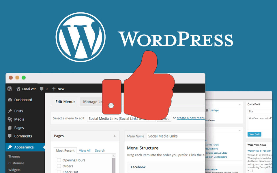 làm web wordpress