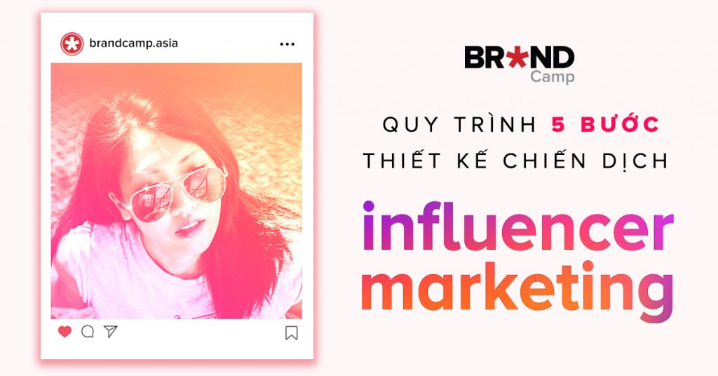 thiết kế chiến dịch Influencer Marketing