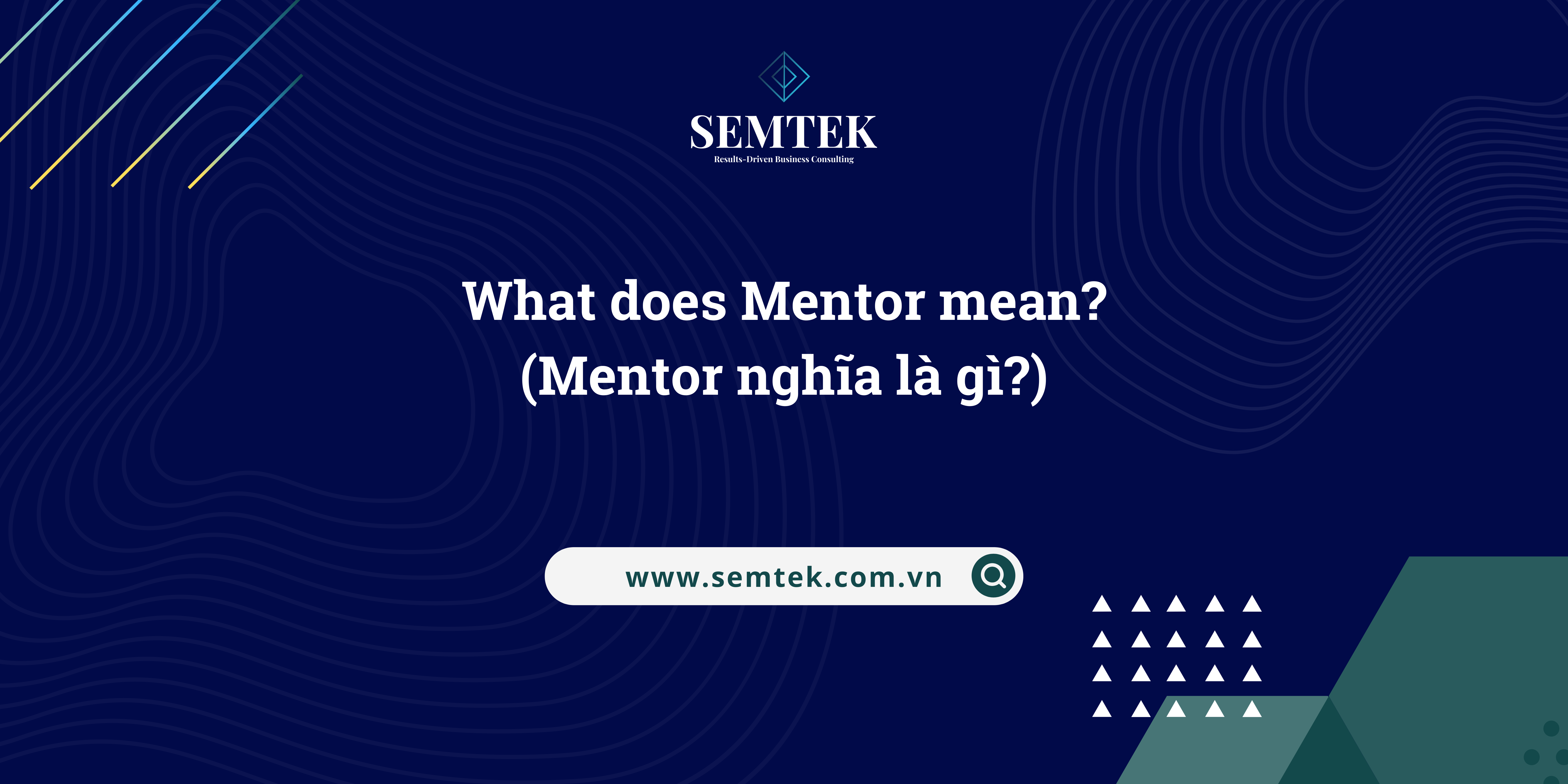 mentor nghĩa là gì