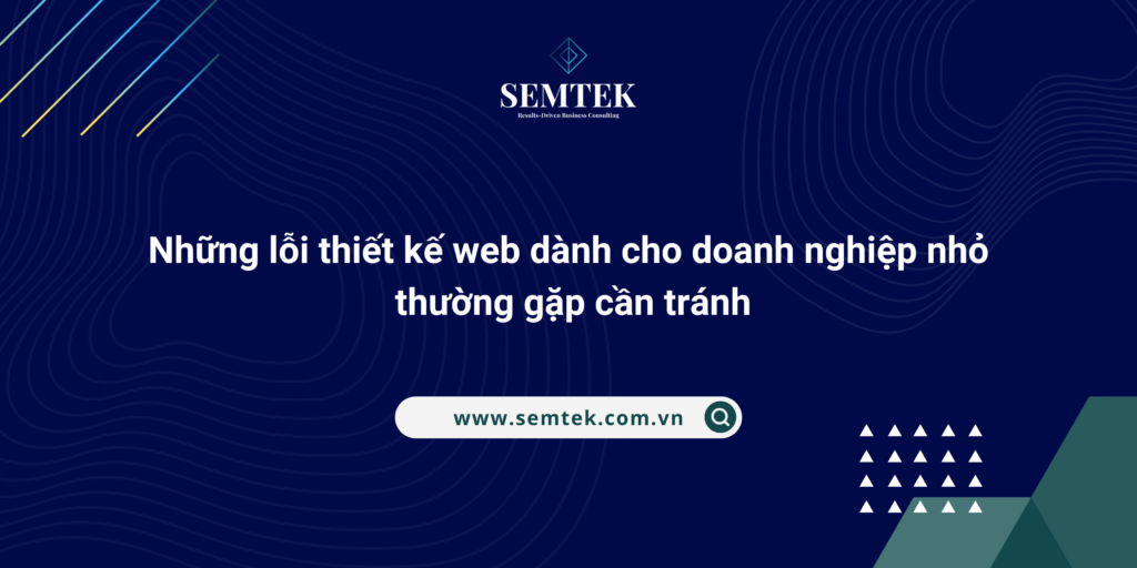 lỗi thiết kế website