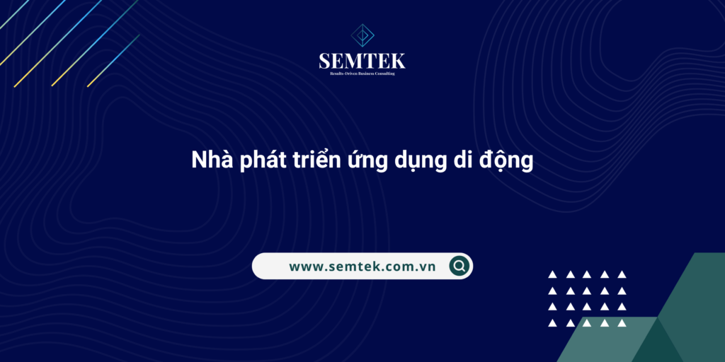 nhà phát triển ứng dụng di động