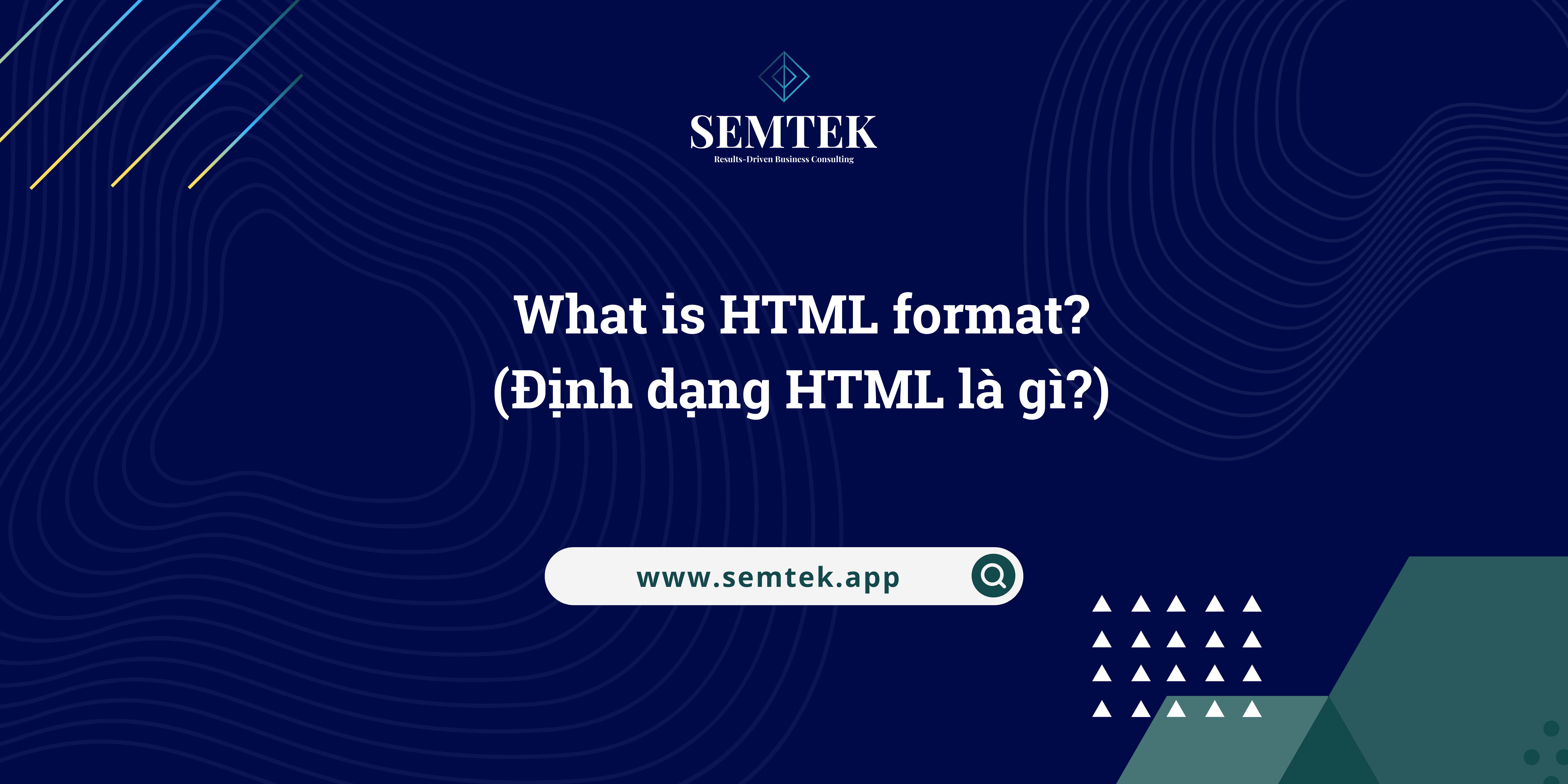 định dạng html là gì