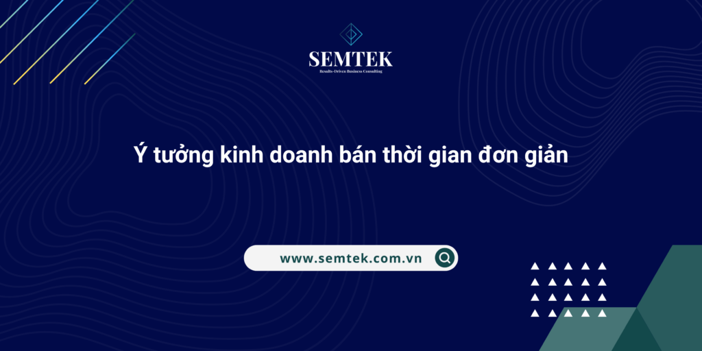 ý tưởng kinh doanh bán thời gian