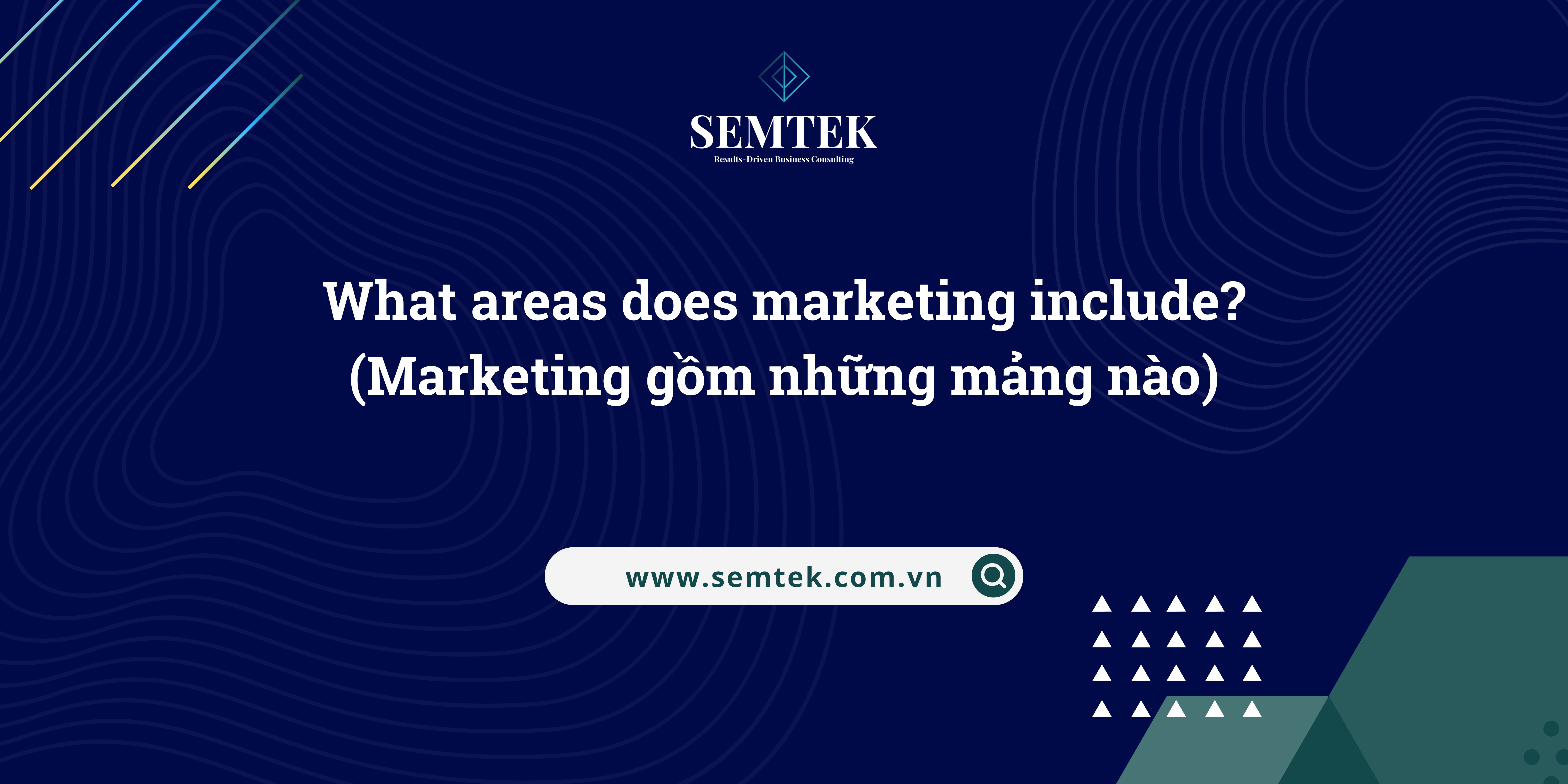 marketing gồm những mảng nào