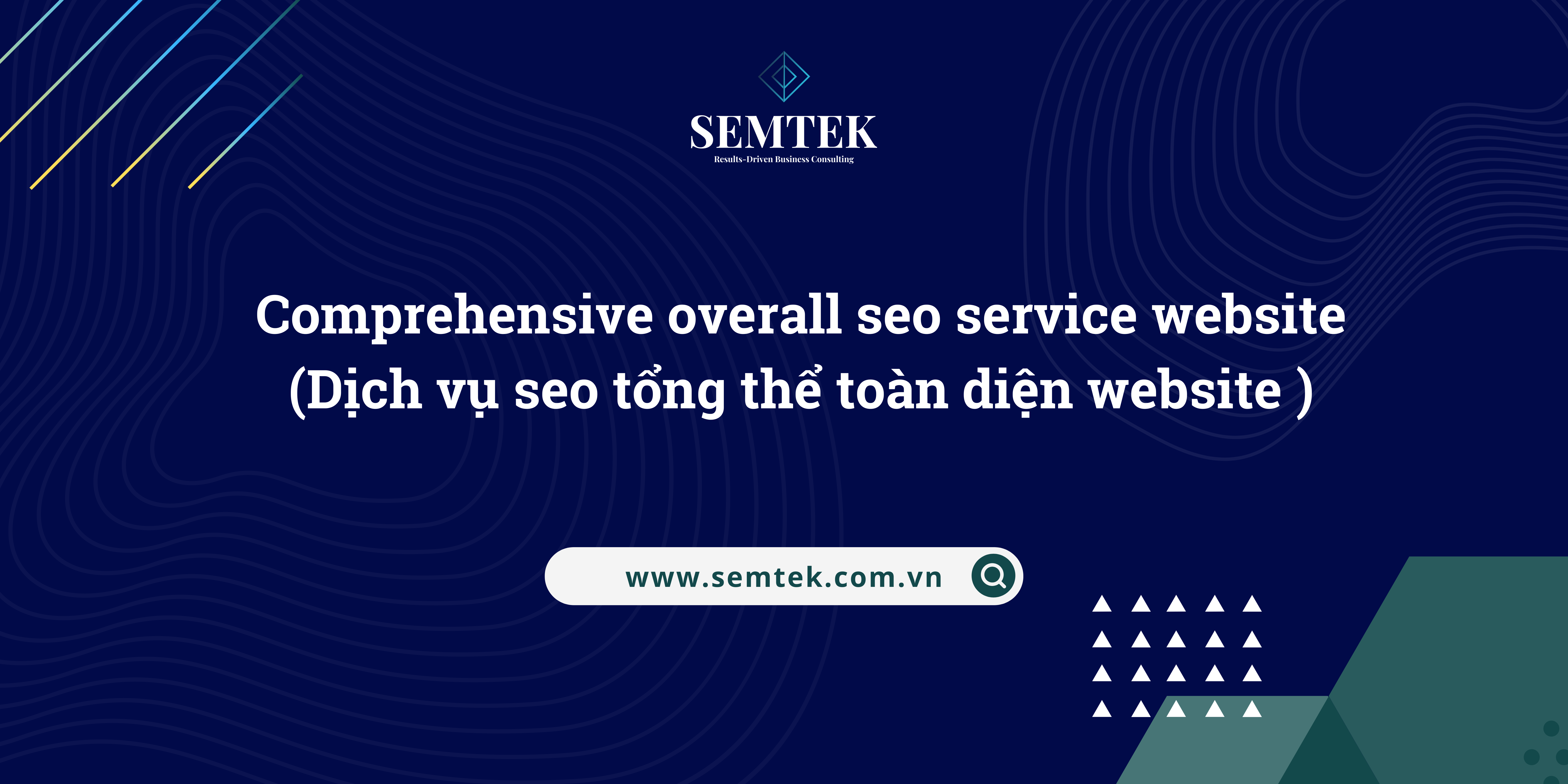 dịch vụ seo tổng thể toàn diện website