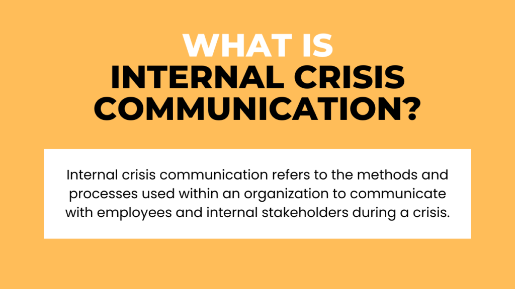 Truyền Thông Khủng Hoảng Nội Bộ (Internal Crisis Communications)