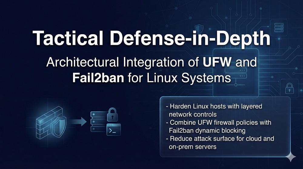 Chiến thuật phòng thủ đa lớp: Tích hợp kiến ​​trúc UFW và Fail2ban cho hệ thống Linux | Tactical Defense-in-Depth: Architectural Integration of UFW and Fail2ban for Linux Systems